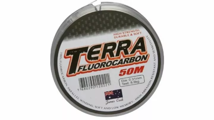 J.C. Terra Fluorocarbon 0.18mm 50m 3 J.C. Terra Fluorocarbon 0.18mm 50m