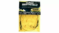 Spro Titanium Leader 1x1 90 Lb 30cm