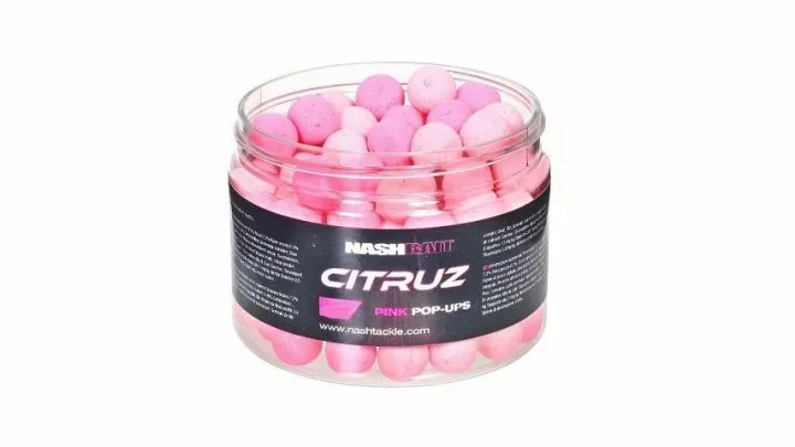Nash Citruz Pop Ups Pink 20mm 75gr 3 Nash Citruz Pop Ups Pink 20mm 75gr