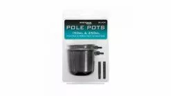Drennan Pole Pots Black 150ml & 250ml