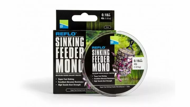 Preston Reflo Sinking Feeder Mono 0,26mm 3 Preston Reflo Sinking Feeder Mono 0,26mm
