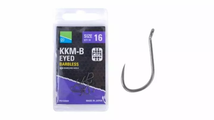 Preston KKM-B #10 Eyed Barbless 3 Preston KKM-B #10 Eyed Barbless