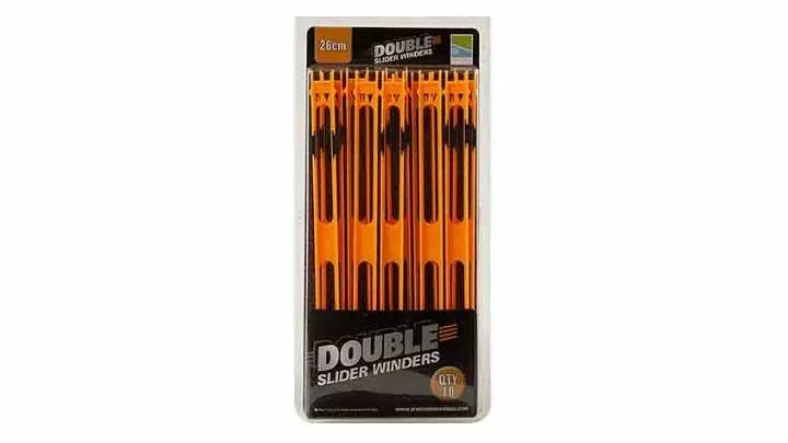 Preston Double Slider Winders 26cm Orang 3 Preston Double Slider Winders 26cm Orang