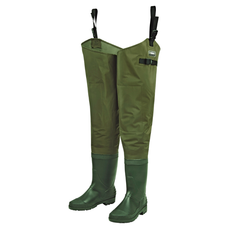 Dam Hydroforce Nylon Taslan Hip Wader - Bootfoot 3 Dam Hydroforce Nylon Taslan Hip Wader - Bootfoot