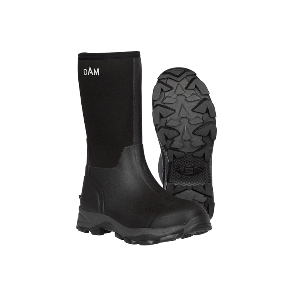 Dam Tira Boots - Rubber/Neoprene - Black 4 Dam Tira Boots - Rubber/Neoprene - Black - Afbeelding 2