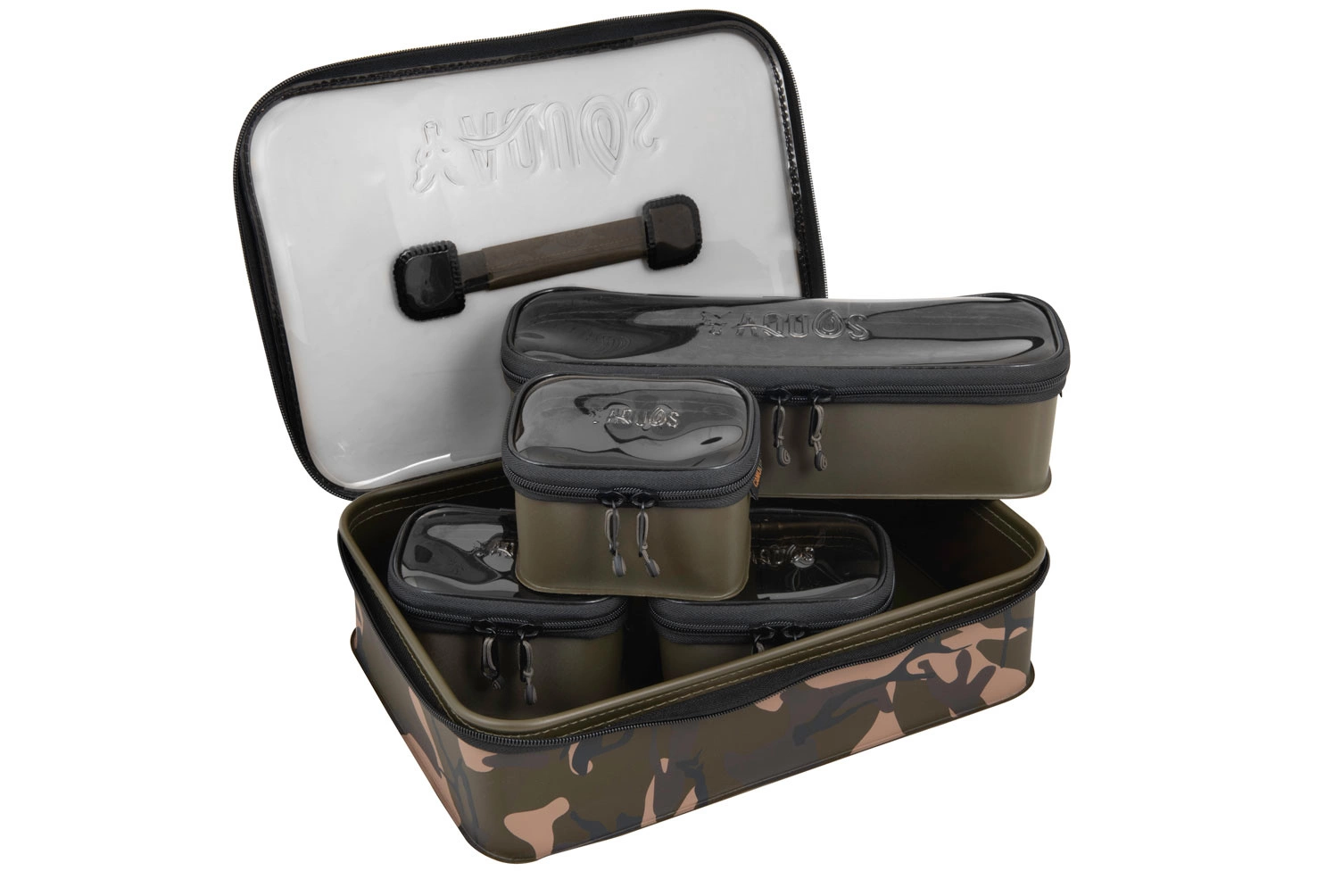 Fox Aquos Camo Accessory Bag System (4+1) 3 Fox Aquos Camo Accessory Bag System (4+1)