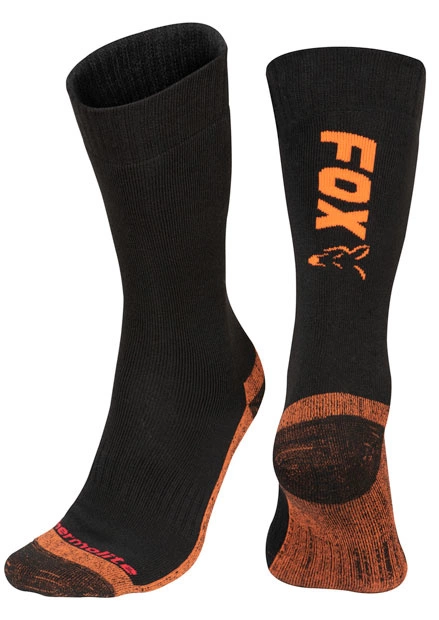 Fox Black/Orange Thermo Socks (sokken) 3 Fox Black/Orange Thermo Socks (sokken)