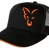 Fox Black / Orange Trucker Cap | Pet 1 Fox Black / Orange Trucker Cap | Pet -Roofvis Winkel fox black orange trucker cap pet