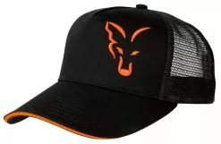 Fox Black / Orange Trucker Cap | Pet