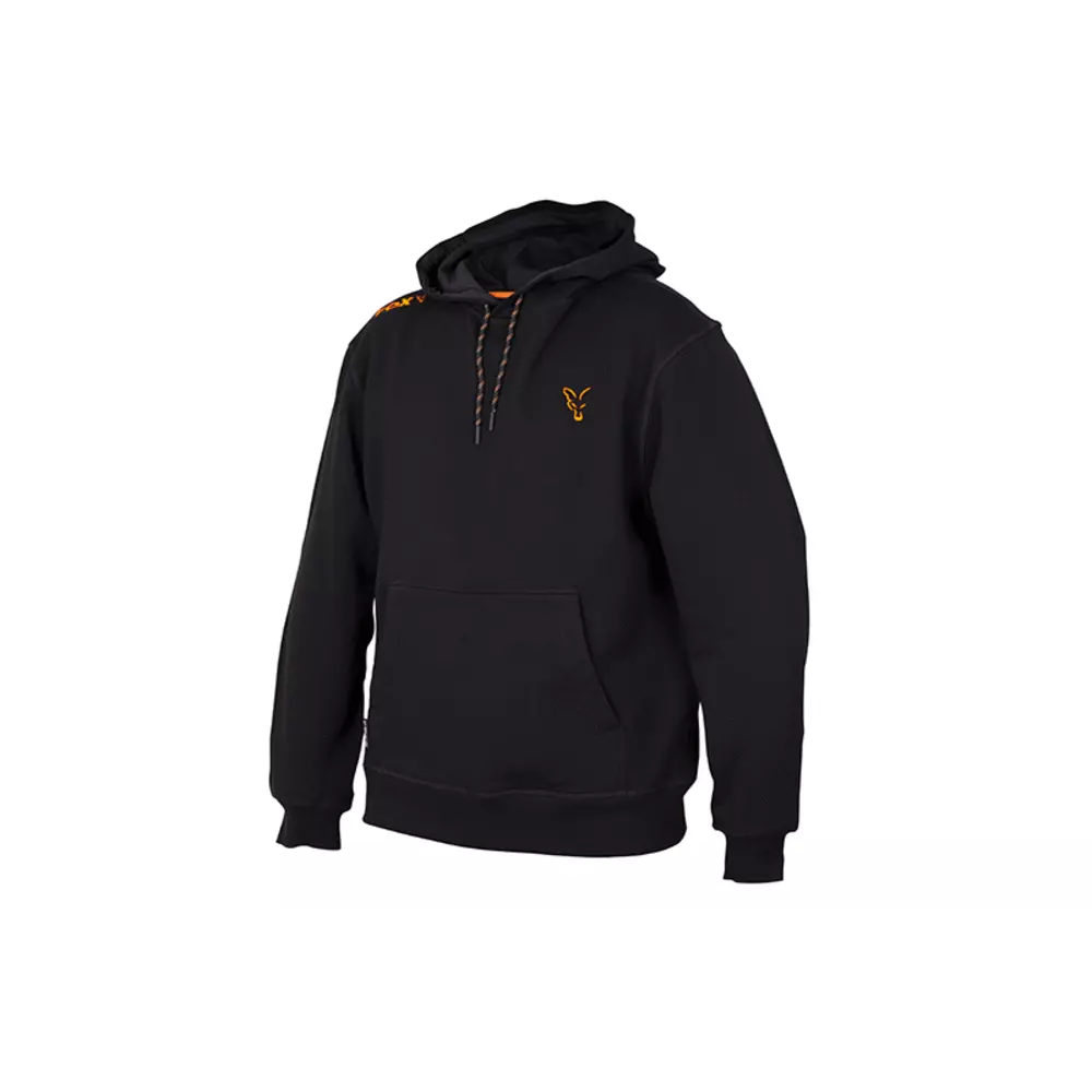 Fox Collection Black / Orange Hoodie 4 Fox Collection Black / Orange Hoodie - Afbeelding 2
