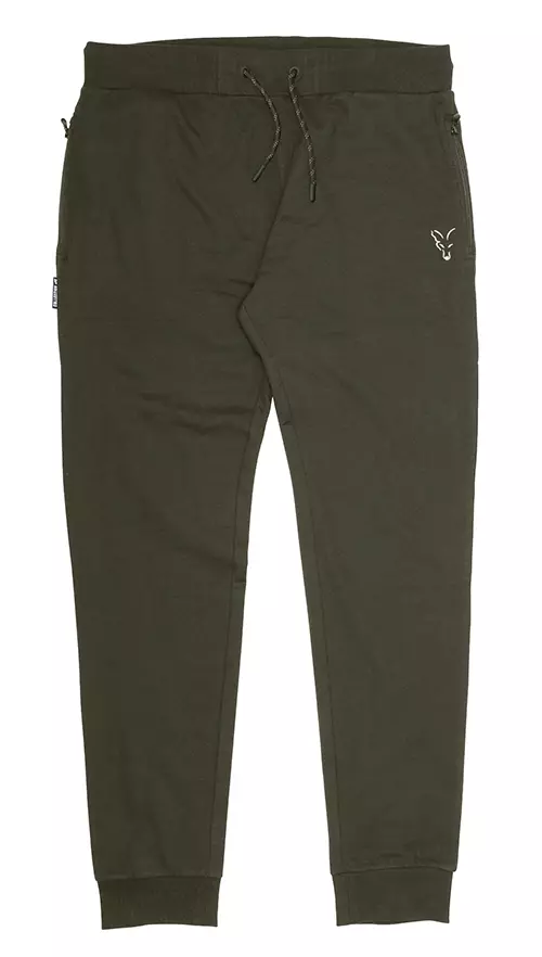 Fox Collection Green / Silver 'Lightweight' Joggers 3 Fox Collection Green / Silver 'Lightweight' Joggers
