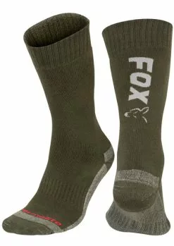 Fox Green/Silver Thermo Socks (sokken)
