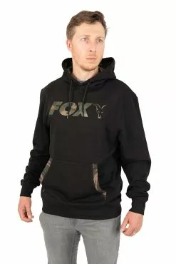 Fox LightWeight Black/Camo Print Pullover