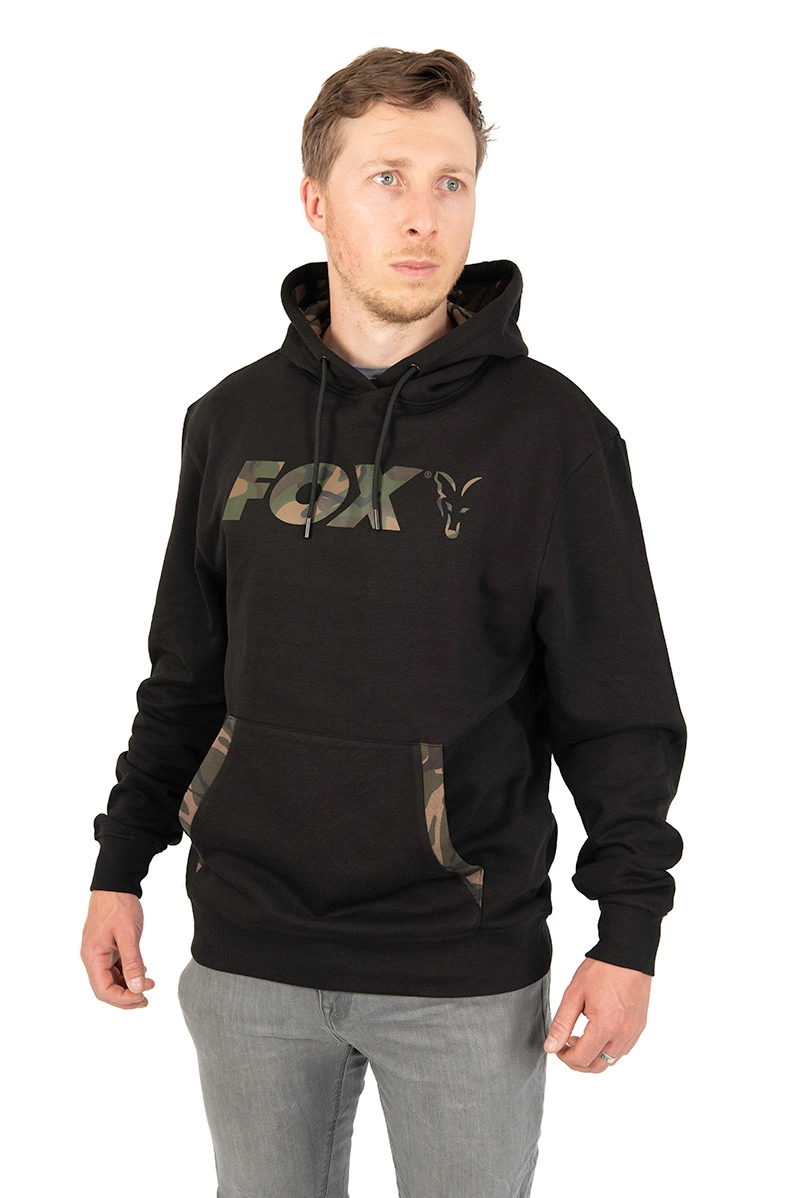 Fox LightWeight Black/Camo Print Pullover 3 Fox LightWeight Black/Camo Print Pullover