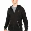 Fox LightWeight Black/Camo Zip Hoody 2 Fox LightWeight Black/Camo Zip Hoody -Roofvis Winkel fox lightweight black camo zip hoody
