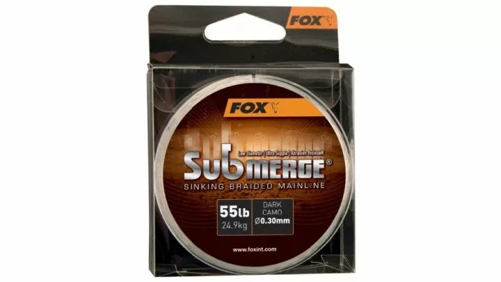 Fox Submerge Sinking Braid 55lb 600meter 3 Fox Submerge Sinking Braid 55lb 600meter