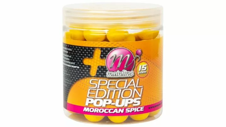 Mainline Limited Edition Popups Yellow Moroccan Spice 15mm 3 Mainline Limited Edition Popups Yellow Moroccan Spice 15mm