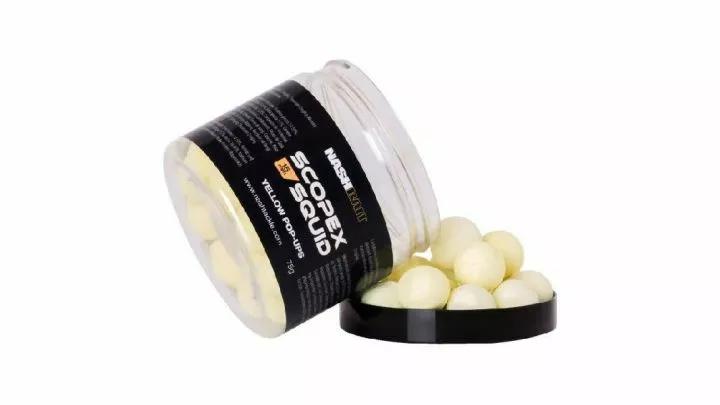 Nash Scopex Squid Pop Up Yellow 18mm 75gr 3 Nash Scopex Squid Pop Up Yellow 18mm 75gr