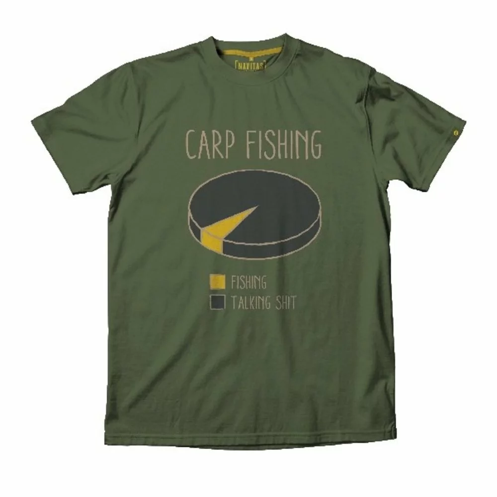 Navitas 'Talking Tee' Carpfishing T-shirt Maat L (Laatste Maat) 4 Navitas 'Talking Tee' Carpfishing T-shirt Maat L (Laatste Maat) - Afbeelding 2
