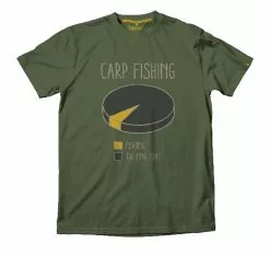 Navitas 'Talking Tee' Carpfishing T-shirt Maat L (Laatste Maat)