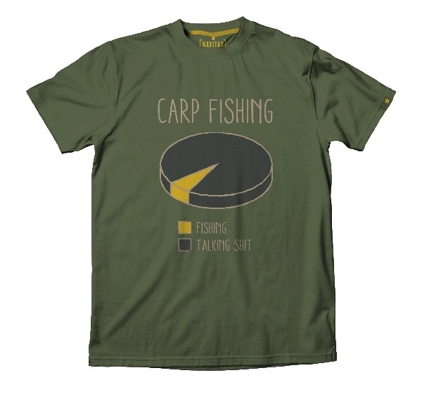 Navitas 'Talking Tee' Carpfishing T-shirt Maat L (Laatste Maat) 3 Navitas 'Talking Tee' Carpfishing T-shirt Maat L (Laatste Maat)