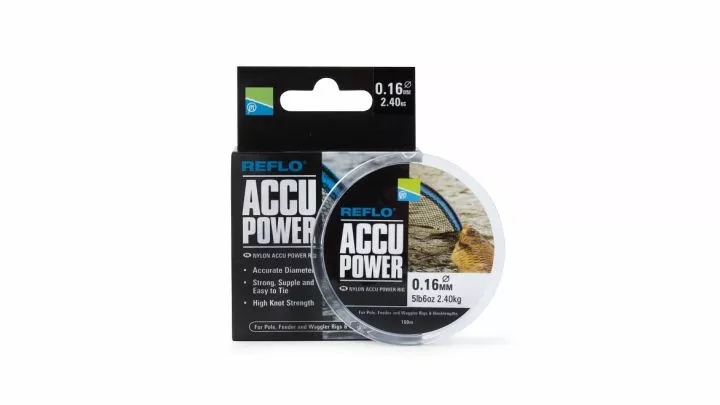 Preston Reflo Accu Power 0.16mm 100m 3 Preston Reflo Accu Power 0.16mm 100m