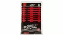Preston Double Slider Winders 18cm Rood + Tray