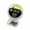 FOX RAGE Rage Predator 49 Strand Wire 29kg 10m 2 FOX RAGE Rage Predator 49 Strand Wire 29kg 10m -Roofvis Winkel rage predator 29kg 65lb 49 strand steel wire and crimps