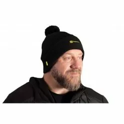 Ridgemonkey Apearel Bobble Beanie Hat - Black