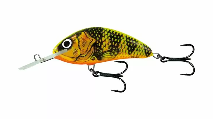 Salmo Hornet 9cm Floating Gold Fluo Perch 3 Salmo Hornet 9cm Floating Gold Fluo Perch