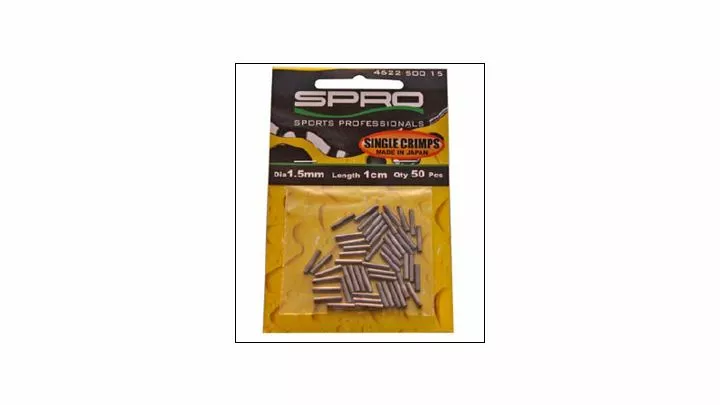 Spro Predator Single Crimps 2,0mm 50pcs 3 Spro Predator Single Crimps 2,0mm 50pcs
