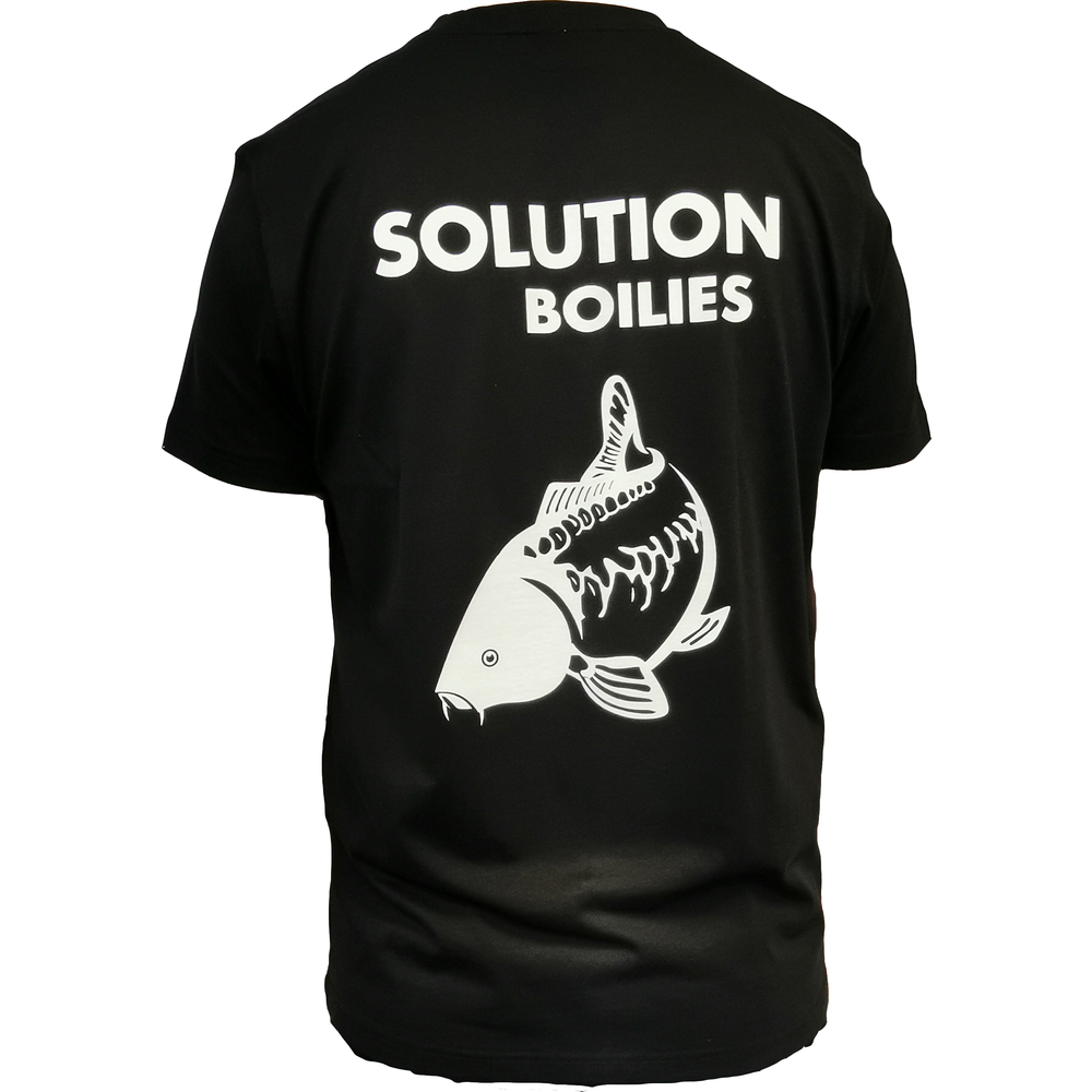 Solution Boilies T-Shirt (Zwart) 4 Solution Boilies T-Shirt (Zwart) - Afbeelding 2