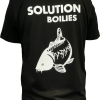 Solution Boilies T-Shirt (Zwart) -Roofvis Winkel solution boilies t shirt zwart