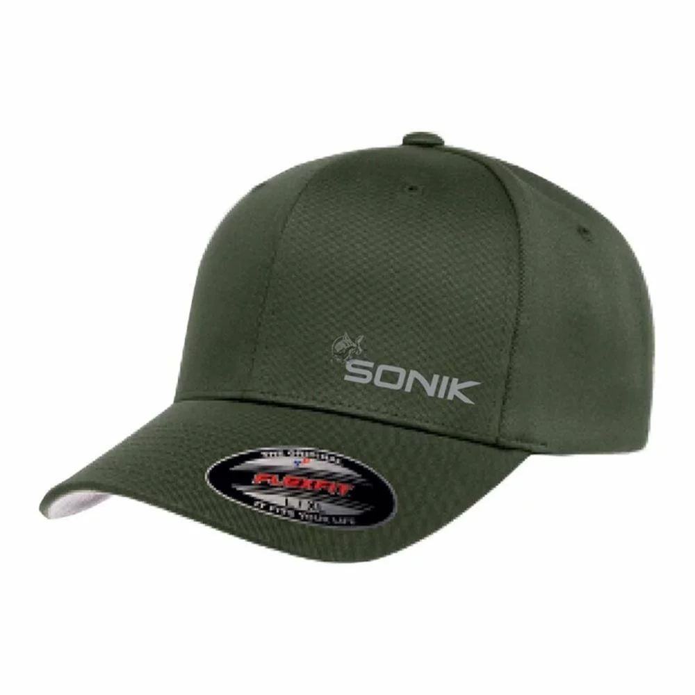Sonik FlexFit Olive Cap (Pet) 4 Sonik FlexFit Olive Cap (Pet) - Afbeelding 2