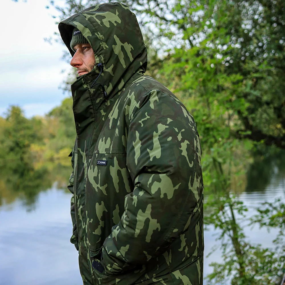 Sonik Heavy Weight Padded Jacket - Camo 4 Sonik Heavy Weight Padded Jacket - Camo - Afbeelding 2