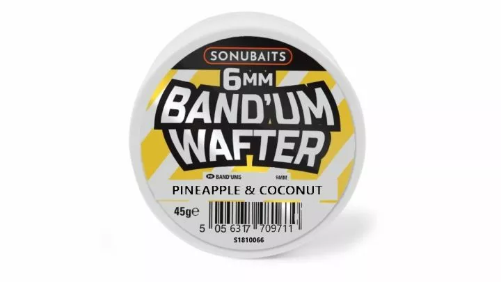 Sonubaits Bandum Wafter Pineapple & Coconut 6mm 3 Sonubaits Bandum Wafter Pineapple & Coconut 6mm