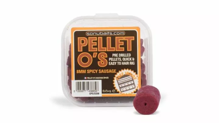 Sonubaits Pellet O's Spicy Sausage 8mm 3 Sonubaits Pellet O's Spicy Sausage 8mm