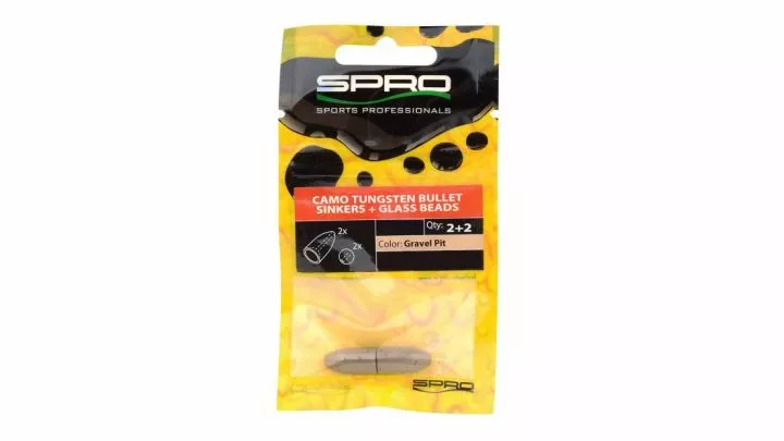 Spro Camo Tungsten Bullet Sinkers Gravel Pit 14gr 3 Spro Camo Tungsten Bullet Sinkers Gravel Pit 14gr