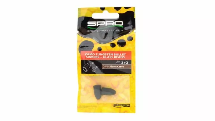 Spro Camo Tungsten Bullet Sinkers Matte Camo 5gr 3 Spro Camo Tungsten Bullet Sinkers Matte Camo 5gr