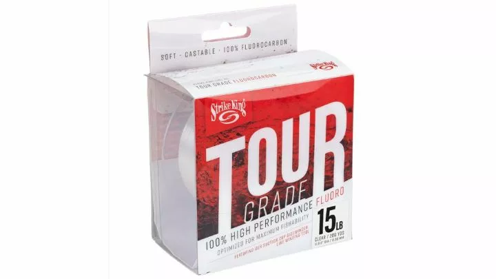 Strike King Pro Strike King Tour Grade Fluorocarbon 0.34mm 15lb 200yds/182,88m 3 Strike King Pro Strike King Tour Grade Fluorocarbon 0.34mm 15lb 200yds/182,88m